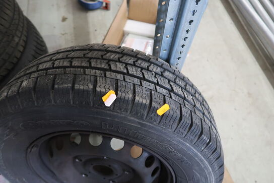 5 stk. fælge med dæk