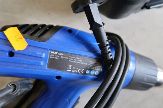 3 stk. håndværktøj MAKITA, BOSCH, BILTEMA