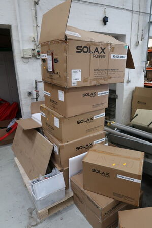 Div. Solcelledele SOLAX (defekte)