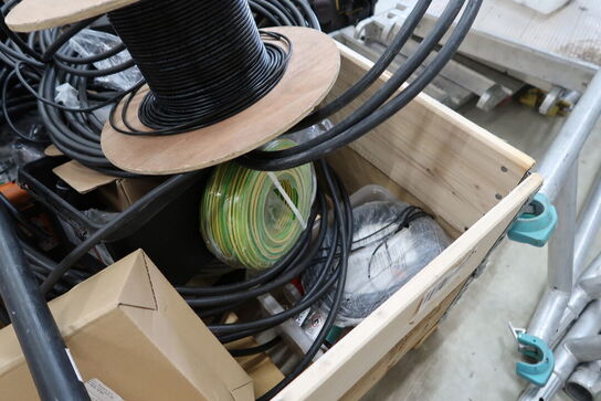 Palle med div. Varelager