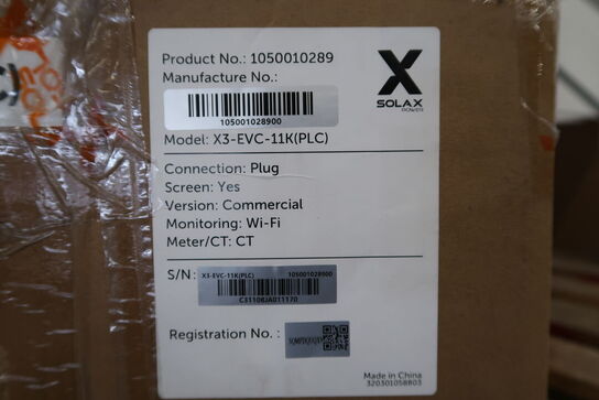 Lader SOLAX Smart EV X3-EVC-11K(PLC)