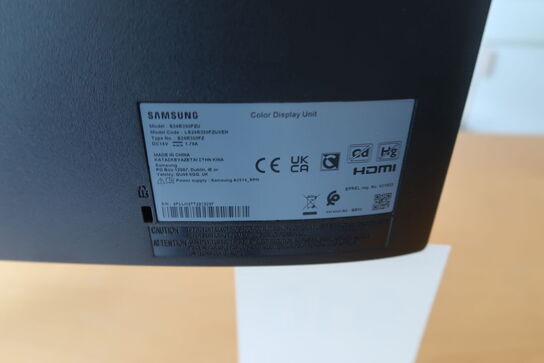 2 stk. Samsung S24R350FZU 24tm LED skærme + arm
