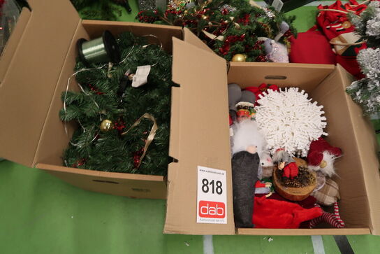 Stort parti julepynt 