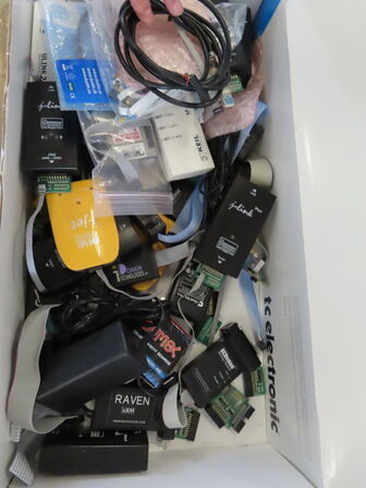 Palle med rester fra TC ELECTRONIC