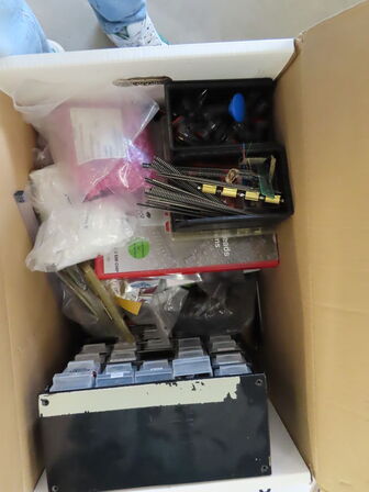 Palle med rester fra TC ELECTRONIC