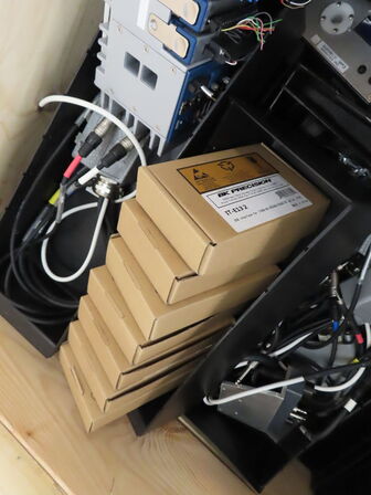 Palle med rester fra TC ELECTRONIC