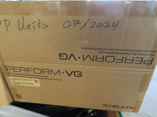 Palle med rester fra TC ELECTRONIC