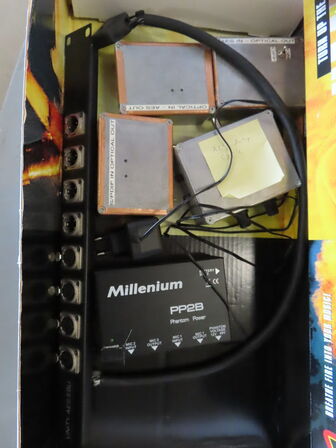 Palle med rester fra TC ELECTRONIC