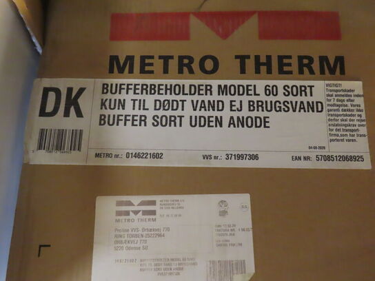 Vandbeholder METRO THERM