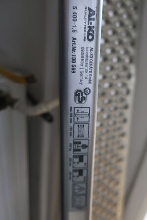 2 stk. aluramper AL-KO S 400-1,5