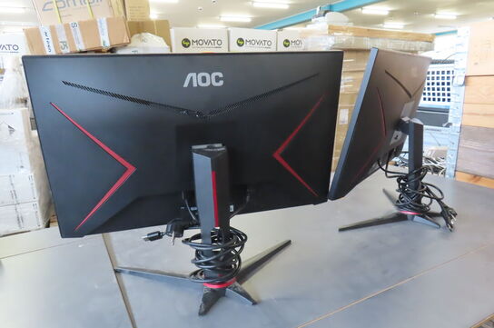 2 stk. Computerskærme AOC