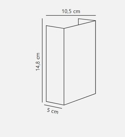 Nordlux fold 10 udendørs væglampe i sort(ubrugt)