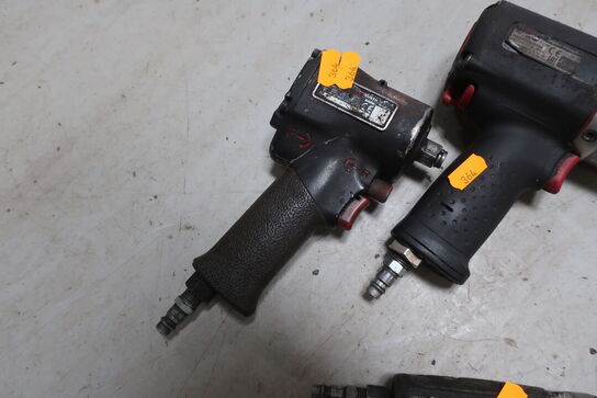 2 stk. luftslagnøgler samt slibemaskine 