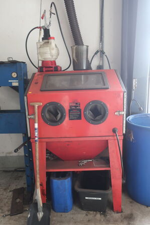 Sandblæsekabine SEALEY SB974