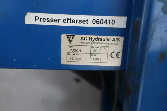 Hydraulisk presse 20 tons