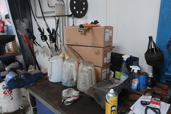 Olietank 1500 liter samt tavle m.v. 