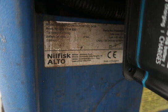 Gulvvaskemaskine NILFISK SCRUBTEC 343B