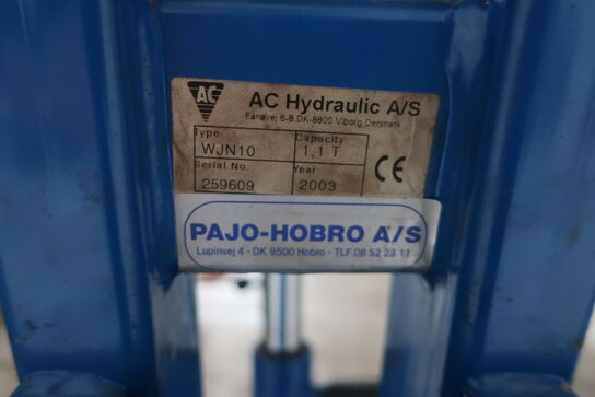 Girafkran AC 1100 kg. 