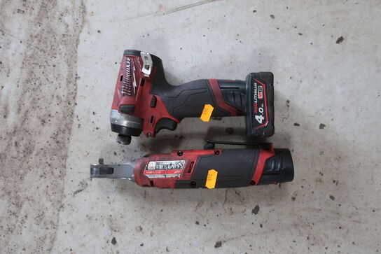 Slagnøgle samt skraldenøgle MILWAUKEE 