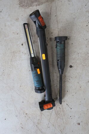 3 stk. arbejdslamper