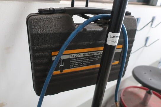 Flaskevogn samt gasflaske