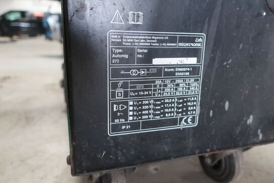 Svejseapparat MIGATRONIC AutoMig 273