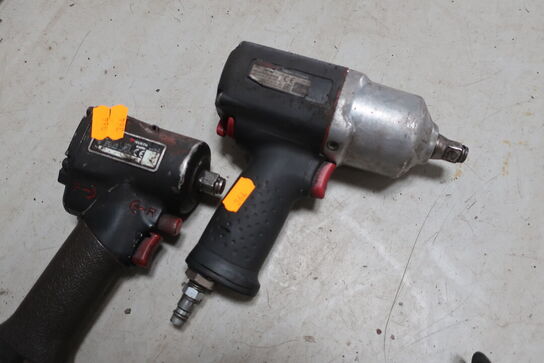 2 stk. luftslagnøgler samt slibemaskine 