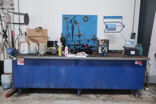 Olietank 1500 liter samt tavle m.v. 