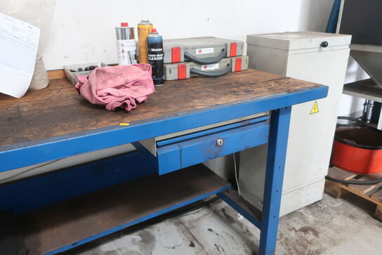 Arbejdsbord med indhold