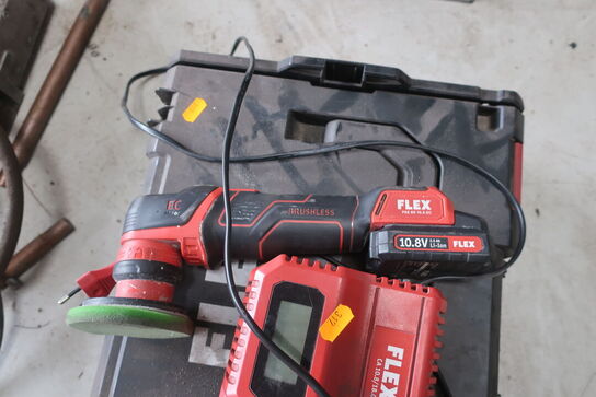 Poleringsmaskine FLEX PXE 80 10.8-EC