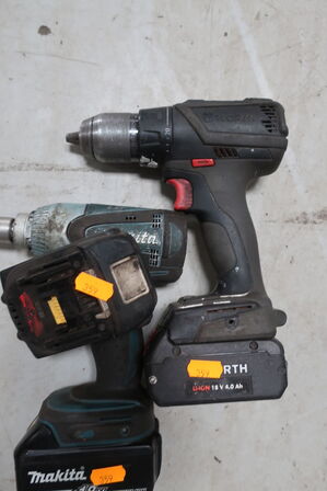 2 stk. skruemaskiner