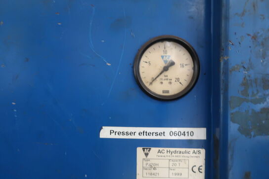 Hydraulisk presse 20 tons