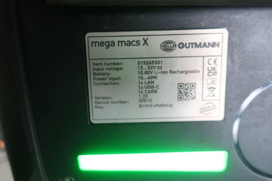 Diagnosetester GUTMANN mega macs X