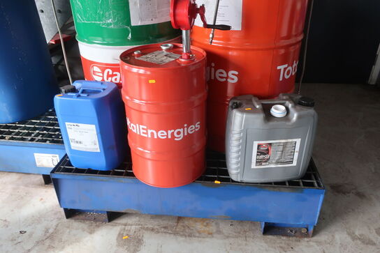 Ca. 10 liter motorolie