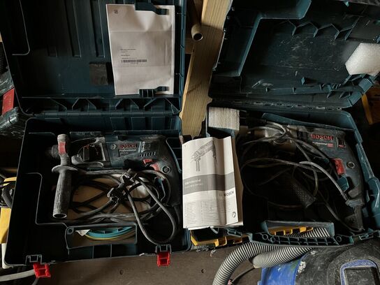 2 stk. Borehammer BOSCH GBH 221 Inkl. Transportkasse