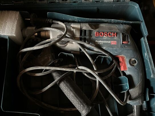 2 stk. Borehammer BOSCH GBH 221 Inkl. Transportkasse