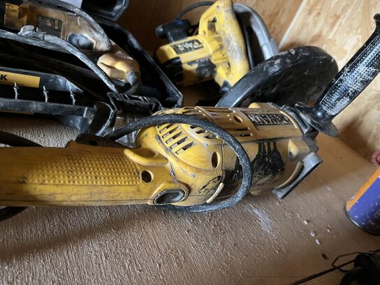 Vinkelsliber, Borehammer, Rundsav DEWALT