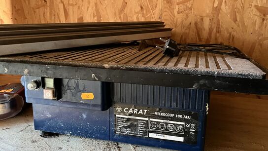 Fliseskærer CARAT + Aluplader