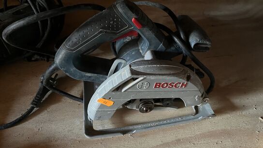 6 Stk. Div. Værktøj BOSCH, DEWALT , MAKITA Inkl. Transporkasse