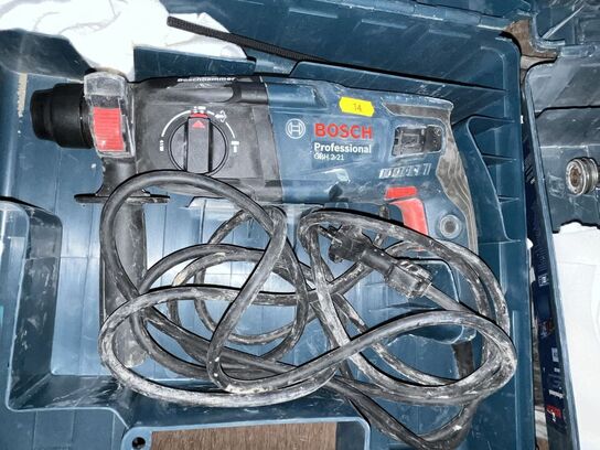 2 stk. Borehammer BOSCH GBH 221 + Transportkasser