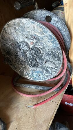 3 stk. Kabeltromler + Forlængerkabel med CEE Stik