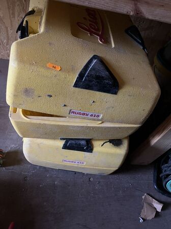 Rotationslaser LEICA RUGBY 610 BEM. DEFEKT GLAS