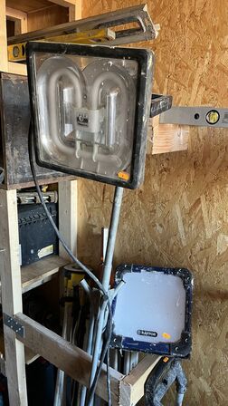 2 Arbejdslamper WEXIM + RAPTOR