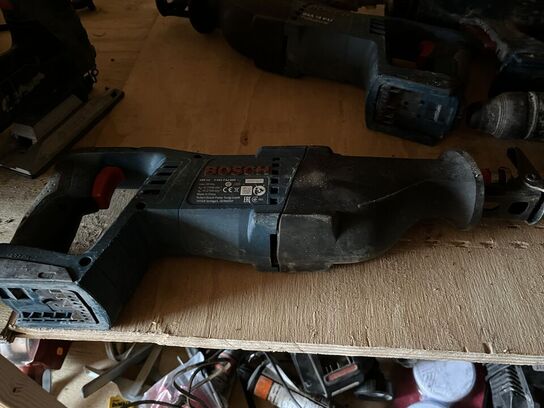 6 stk. Værktøj bl.a. Multicutter, Borehammer, Bajonetsav BOSCH