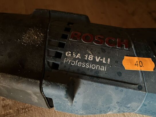 6 stk. Værktøj bl.a. Multicutter, Borehammer, Bajonetsav BOSCH