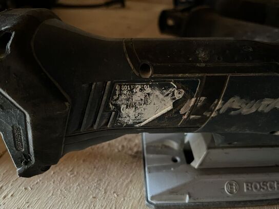 6 stk. Værktøj bl.a. Multicutter, Borehammer, Bajonetsav BOSCH