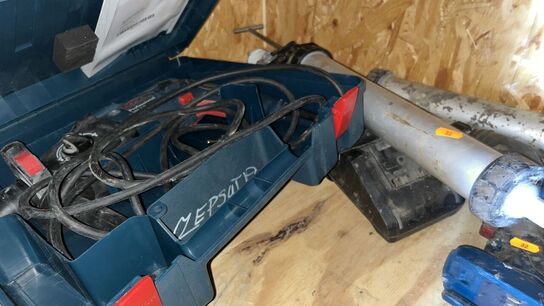 Borehammer + 2 Stk. Fugepistoler BOSCH + Batterisæt