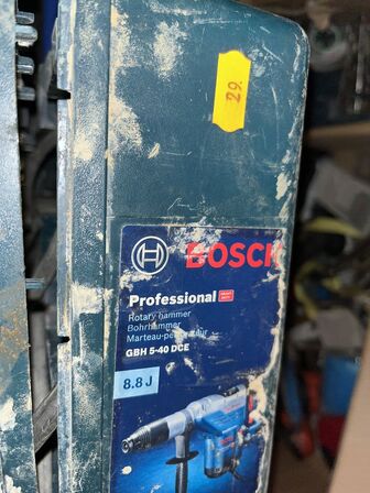 Borehammer BOSCH GBH 5 Inkl. Transportkasse