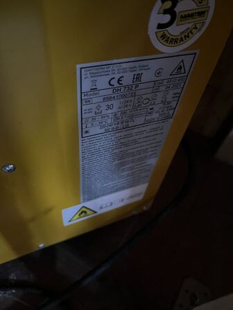 Varmeapparat MASTER DH 732