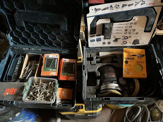 Excentersliber BOSCH GEX125 + Ks. Med Skruer